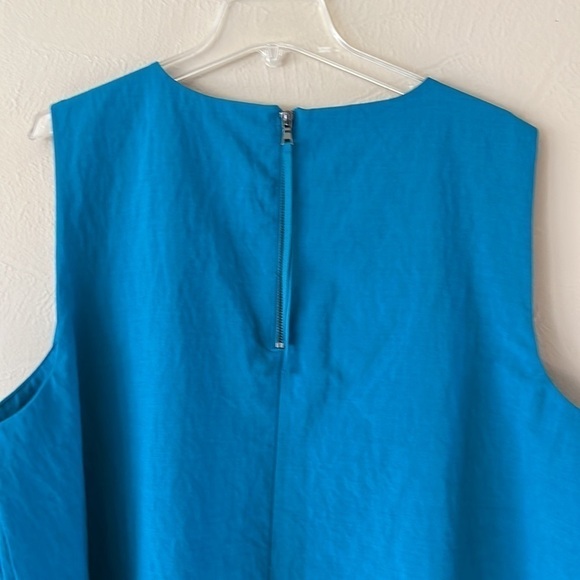 Lane Bryant sleeveless double layer tunic top size 24 back zipper layered tank - Picture 5 of 13